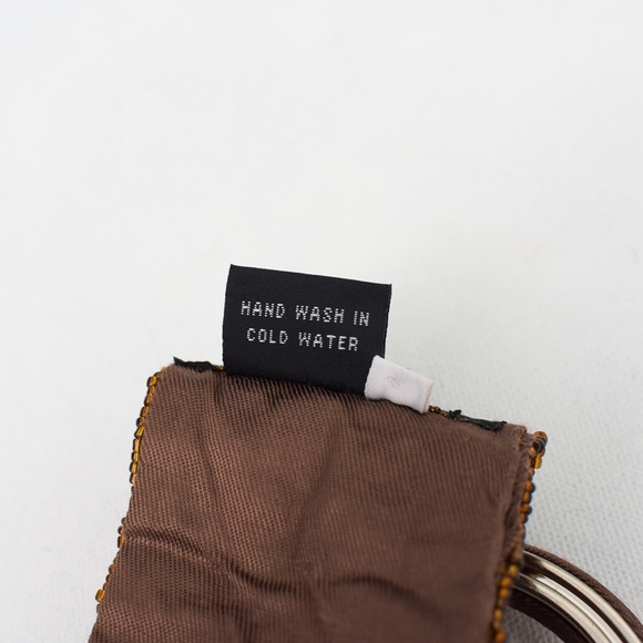 Vintage Beaded Belt by Mary McFadden Cowgirl Large - Picture 9 of 11